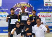 Bripda Dimas Sumbang Perunggu di Alfa Akuatik Open Swimming Championship 2026 Se-Indonesia