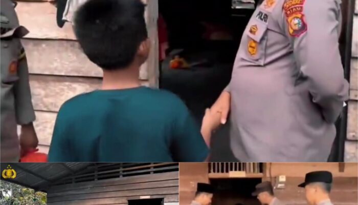 Ramadhan Berbagi, Polsek Sungai Sembilan Hadirkan Kepedulian Nyata untuk Masyarakat