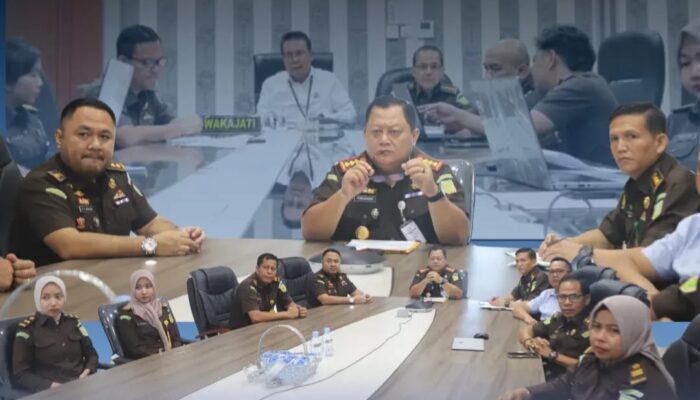 Kejari Dumai Ikuti Rapat Progress LKE Pembangunan Zona Integritas Menuju WBK/WBBM