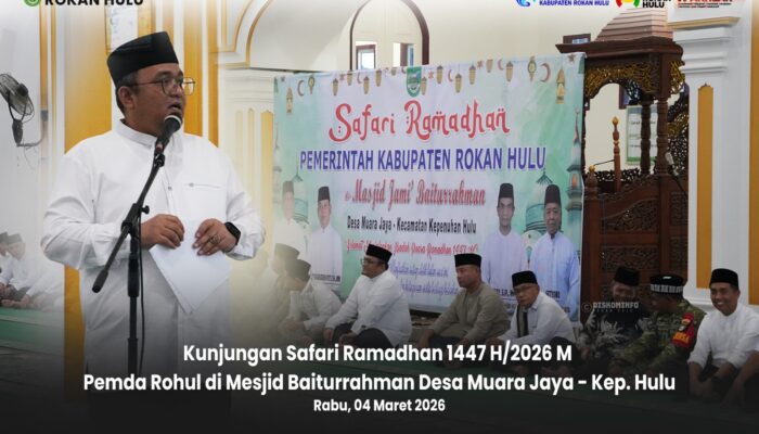 Safari Ramadan Ke-5: Sekda Rohul Jemput Langsung Aspirasi Warga Kepenuhan Hulu