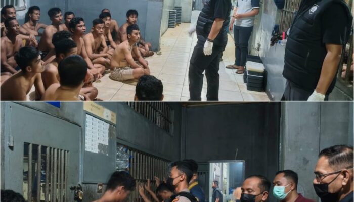 Komitmen Berantas Halinar, Kalapas bengkalis Ingatkan Warga binaan untuk tidak melanggar