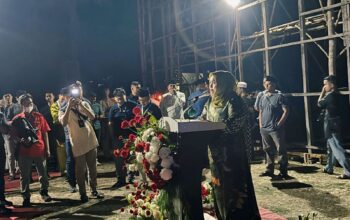 Bupati Bengkalis Buka Secara Resmi Lampu Colok di Desa Pangkalan Batang Barat