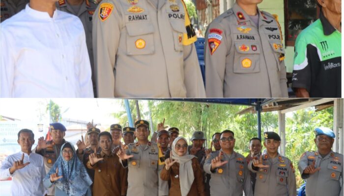 Polres Dumai Ikuti Peresmian dan Ground Breaking 83 Jembatan Merah Putih Presisi Secara Virtual