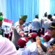 Dankorbrimob dampingi Kapolri Peresmian 27 Jembatan Merah Putih Presisi Tahap I dan Ground Breaking 83 Jembatan Tahap II di Kampar