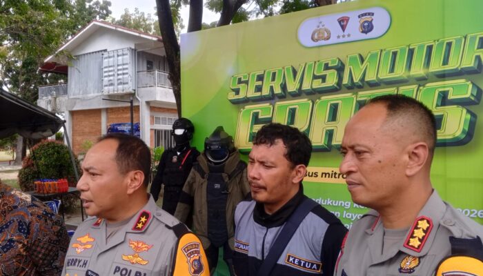 Servis Motor Gratis untuk Ojol, Polda Riau Pastikan Kendaraan Prima Jelang Mudik Lebaran 2026