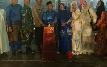 Gema takbir berkumandang di langit kecamatan Tanah putih tanjung melawan di malam hari raya idul Fitri 1447 Hijriyah