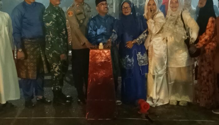 Gema takbir berkumandang di langit kecamatan Tanah putih tanjung melawan di malam hari raya idul Fitri 1447 Hijriyah