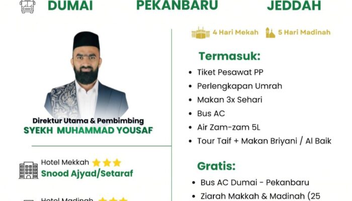 Promo Umroh 11 Hari, Pusat PT Uwais Al Qarni Tawarkan Paket Hemat Mulai Rp28,5 Juta