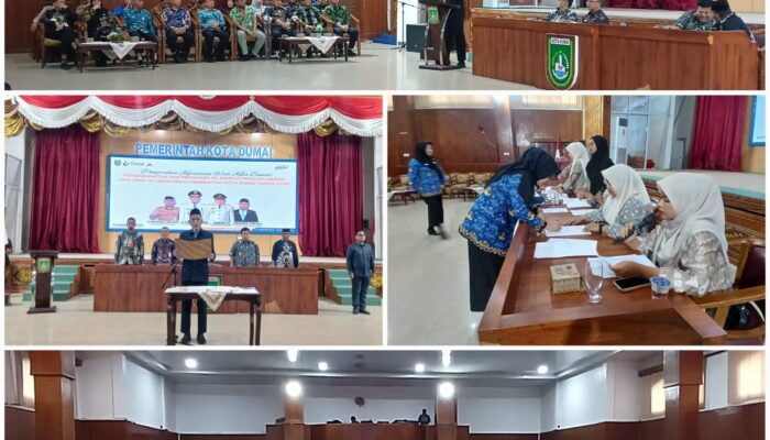 279 CPNS Resmi Jadi PNS di Dumai Wali Kota H. Paisal, SKM, MARS: Integritas