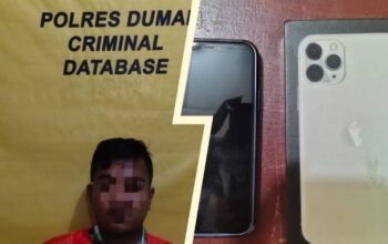 Polsek Dumai Timur Kembali Sukses Ungkap Kasus Tindak Pidana Pencurian, Pelaku Diamankan Bersama Barang Bukti
