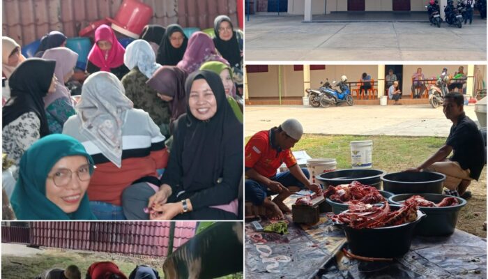 Persiapan Matang Halalbihalal IKEDA Dumai 2026, Warga Kompak Gotong Royong