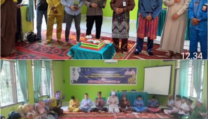 Kapolsek Bukit Kapur IPTU Zulfahli Hadiri Tausiyah Hari Jadi ke-47, Perkuat Sinergi dan Green Policing