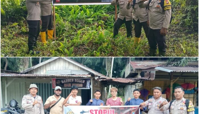 Kapolsek Dumai Barat AKP Dedi Nofarizal Tegas: Bakar Lahan = Proses Hukum