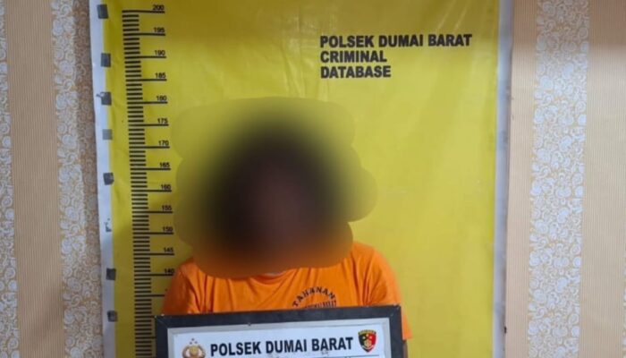 Mendapatkan Informasi Dari Layanan Call Center 110, Tim Opsnal Polsek Dumai Barat Berhasil Meringkus Pelaku Yang Diduga Melarikan Kendaraan Bermotor