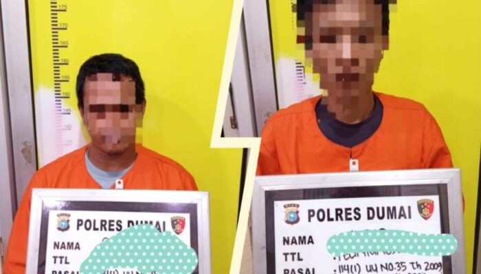 Delapan Paket Sabu Berhasil Disita Satres Narkoba Dari Tangan Dua Pelaku