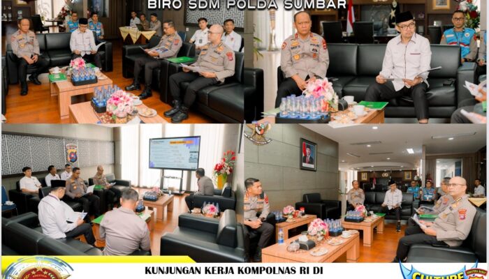 Kompolnas Lakukan Pengawasan Rekrutmen Polri di Polda Sumbar, Pastikan Transparansi dan Profesionalisme