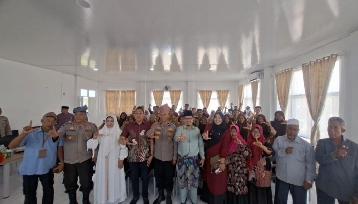 POLRES DUMAI GELAR EDUKASI GREEN POLICING DAN BAHAYA NARKOBA PERINGATI HARI BUMI SEDUNIA