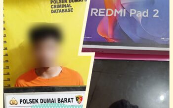 Polsek Dumai Barat Berhasil Ungkap Kasus Pencurian Handphone dan Tablet