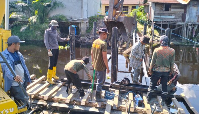 Progres Jembatan Merah Putih Presisi Tahap II di Dumai Terus Dikebut, Kapolres Apresiasi Peran Segala Elemen