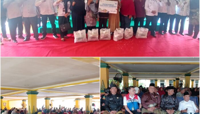 Ribuan Warga Padati Pasar Murah di LAMR Pertamina di Dumai, Sinergi Pemerintah–TNI–Adat Salurkan 1.000 Paket Sembako