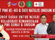 Besok, PWI Dumai dan Unidum Gelar Seminar Jurnalistik dan Donor Darah