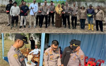 AKBP Angga Febrian Herlambang Pimpin Penanaman Jagung Serentak di Dumai, Perkuat Ketahanan Pangan Nasional