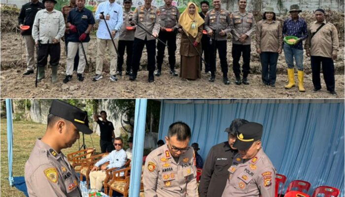 AKBP Angga Febrian Herlambang Pimpin Penanaman Jagung Serentak di Dumai, Perkuat Ketahanan Pangan Nasional