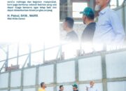 Walikota Dumai H. Paisal, SKM, MARS meninjau langsung pembangunan Tribun Stadion Wan Dahlan Ibrahim dan Pembangunan GOR