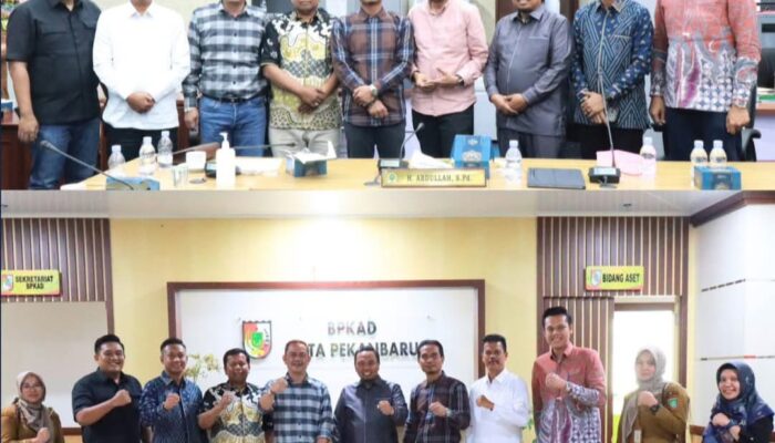 Pansus B DPRD Dumai Dalami Pengelolaan Aset Daerah ke DPRD Riau dan BPKAD Pekanbaru