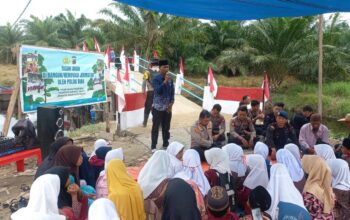 Brimob Polda Riau Wujudkan Akses Pendidikan Aman Melalui Jembatan Merah Putih Presisi