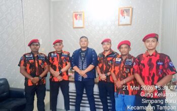 KOTI PP Kota Pekanbaru Jalin Silaturahmi dan Audiensi dengan Camat Bina Widya