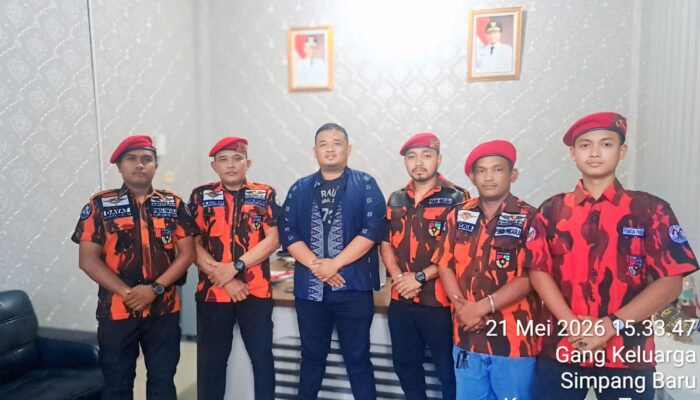 KOTI PP Kota Pekanbaru Jalin Silaturahmi dan Audiensi dengan Camat Bina Widya