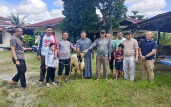 Polsek Dumai Barat Tebar Kepedulian dan Semangat Pengabdian Melalui Kurban Idul Adha 1447 H