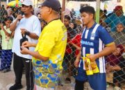 Final turnamen futsal piala Kapolsek  SE kecamatan TPTM, Anggota dewan fraksi Golkar Raja hot siregar,  apresiasi Kapolres  Rohil serta Kapolsek TPTM
