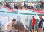 Rutan Kelas I Pekanbaru Gelar Shalat Idul Adha dan Penyembelihan Hewan Kurban, Wujudkan Kebersamaan dan Kepedulian