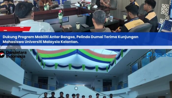 Pelindo Dumai Terima Kunjungan Mahasiswa Universiti Malaysia Kelantan