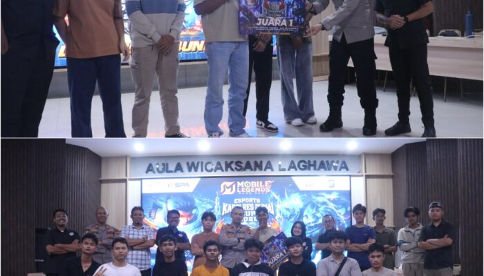 POLRES DUMAI GELAR FINAL TURNAMEN ESPORT KAPOLRES DUMAI CUP TAHUN 2026, WADAH PENYALURAN BAKAT GENERASI MUDA