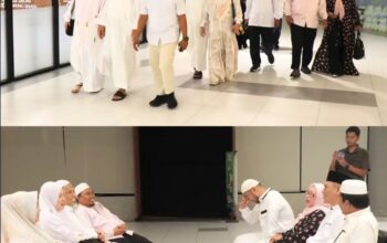 DPRD Dumai Sambut Kepulangan Jamaah Haji dari Tanah Suci, Kawal Pemulangan Hingga Tiba di Kampung Halaman