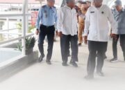 EGM Pelindo Regional 1 Dumai dan Pemerintah Kota Dumai menyambut kepulangan jemaah haji di Terminal Penumpang Pelabuhan Dumai.