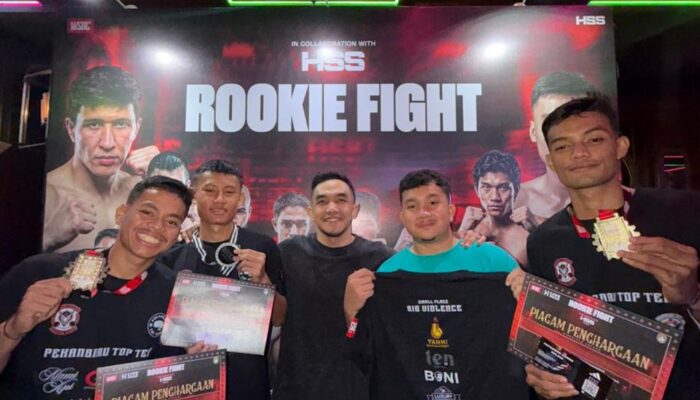 Pekanbaru Top Team Raih 2 kemenangan di ROOKIE FIGHT Jakarta