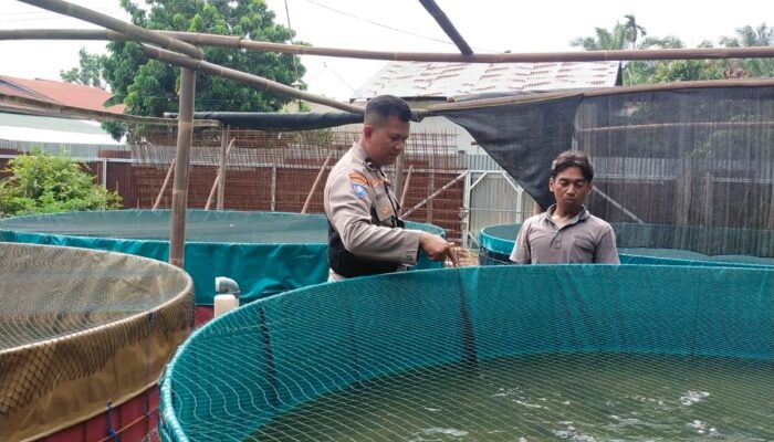 Bergerak Tengah Permukiman, Upaya Ketahanan Pangan Dapat Perhatian Polisi