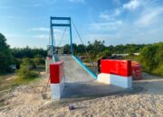 69 Jembatan Tuntas, Brimob Polda Riau berikan akses masyarakat kian mudah dan aman