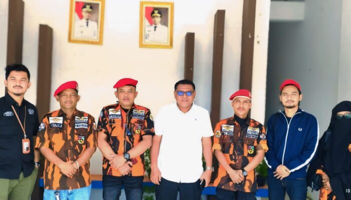 KOTI Pemuda Pancasila Pekanbaru Jalin Silaturahmi ke Kecamatan Rumbai Timur