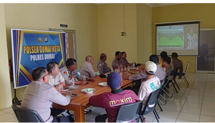 POLRES DUMAI GELAR NONTON BARENG PIALA DUNIA 2026, PERERAT HUBUNGAN POLRI DAN MASYARAKAT