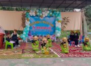 Pentas seni dan budaya menghiasi acara perpisahan PAUD/TK suradiraja angkatan ke 7 kepenghuluan batu hampar