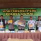 Polres Dumai Gelar Rilis Kasus Pembunuhan di Bukit Timah, Pelaku Terancam Hukuman Seumur Hidup
