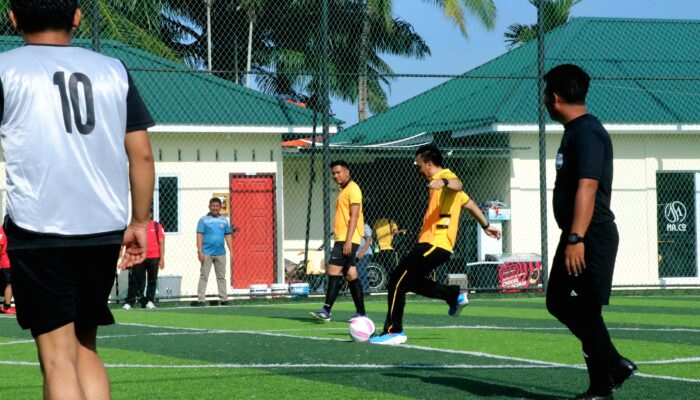 Polres Dumai Resmi Buka Turnamen Mini Soccer dalam Rangka HUT Bhayangkara ke-80 Tahun 2026
