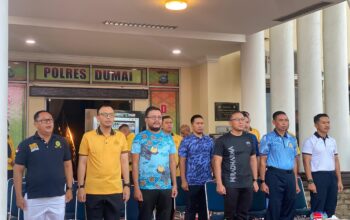 Polres Dumai Gelar Pekan Olahraga dan Bakti Sosial Semarakkan Hari Bhayangkara ke-80