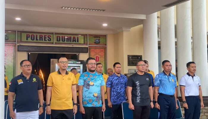 Polres Dumai Gelar Pekan Olahraga dan Bakti Sosial Semarakkan Hari Bhayangkara ke-80
