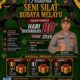 Fantastik !!! Untuk pertama kali,  Polsek TPTM lakukan gebrakan dalam menyambut hari  Bhayangkara ke 80 adakan Festival pecak silat se kecamatan TPTM